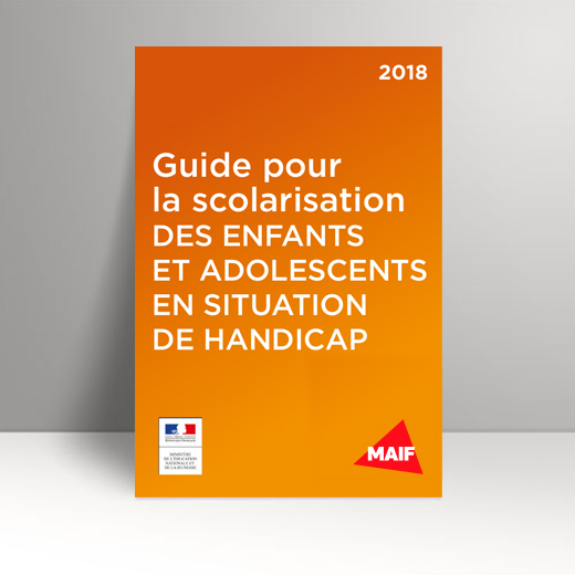 Couverture du guide pour la scolarisation des enfants et adolescents en situation de handicap