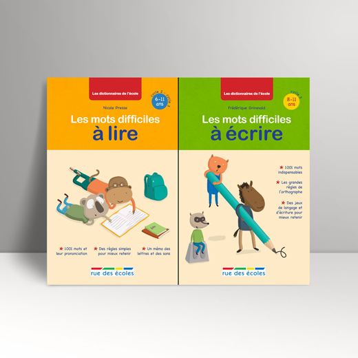 Couverture des fiches les mots difficiles à lire et à écrire à télécharger 