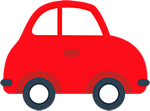 illustration auto rouge