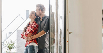 Couple qui déménage