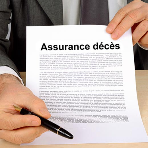 fin de contrat assurance deces